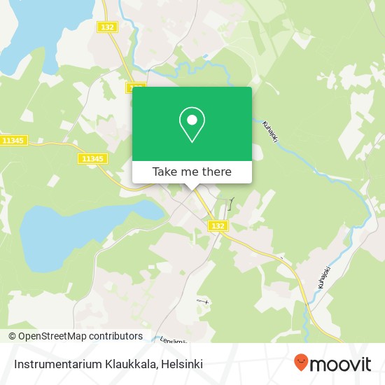 Instrumentarium Klaukkala map