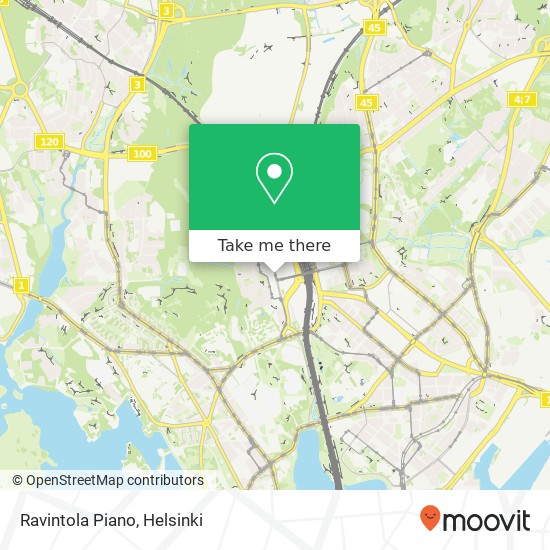 Ravintola Piano map