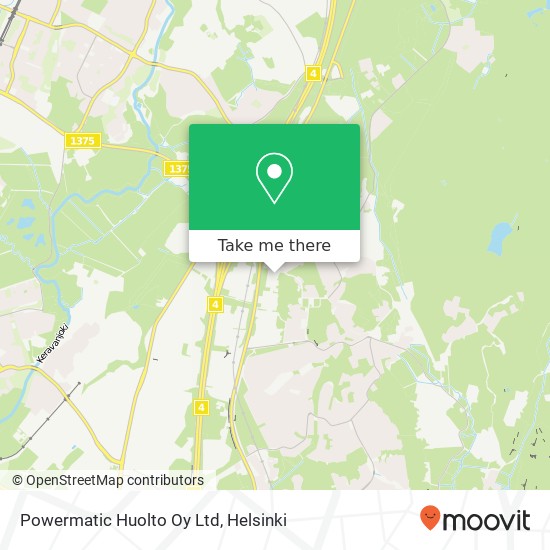 Powermatic Huolto Oy Ltd map