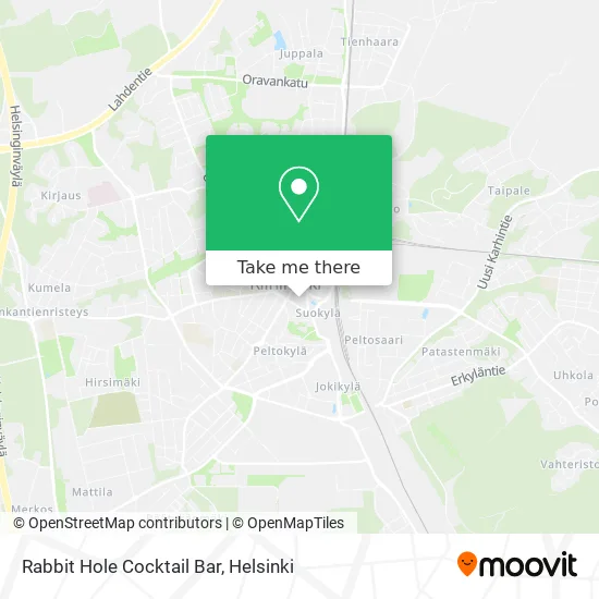 Rabbit Hole Cocktail Bar map