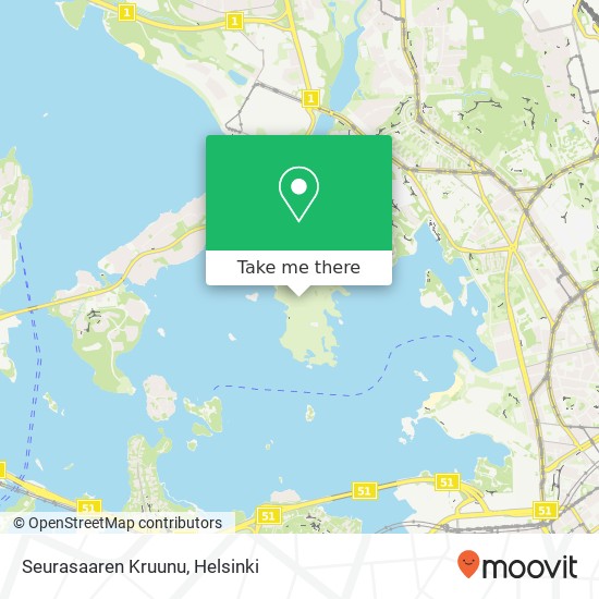 Seurasaaren Kruunu map