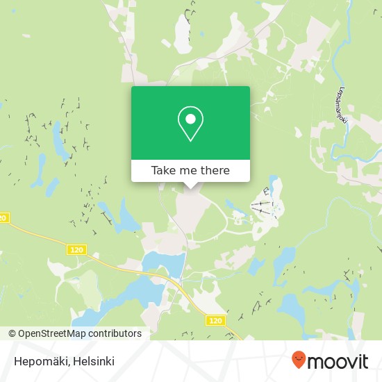 Hepomäki map