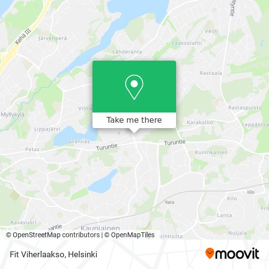 Fit Viherlaakso map