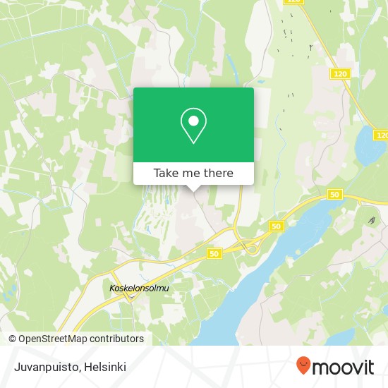 Juvanpuisto map