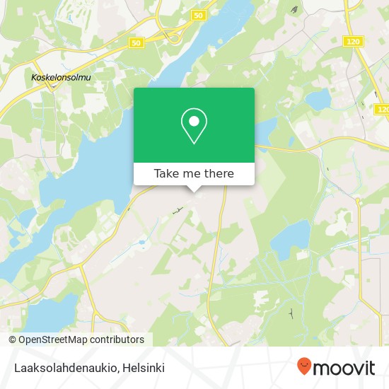 Laaksolahdenaukio map