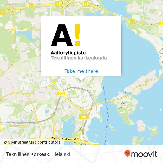 Teknillinen Korkeak. map