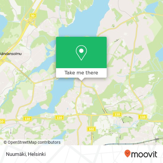 Nuumäki map