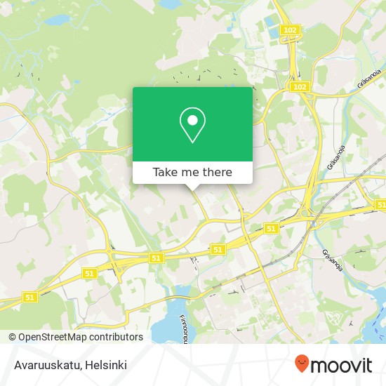 Avaruuskatu map