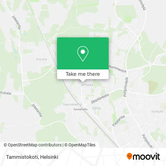 Tammistokoti map
