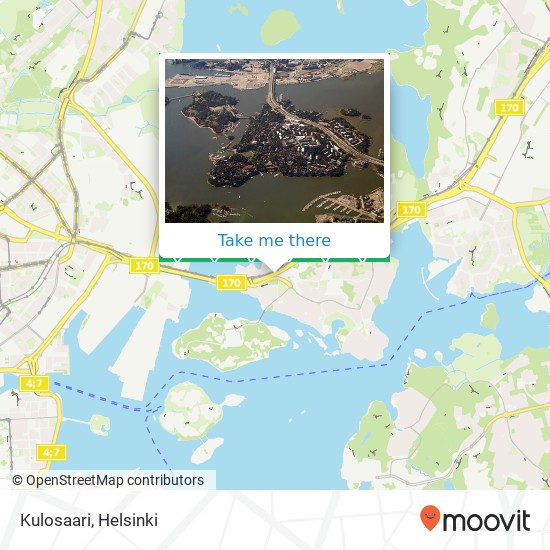 Kulosaari map