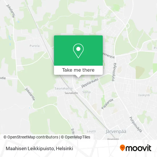 Maahisen Leikkipuisto map