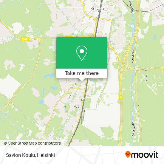 Savion Koulu map