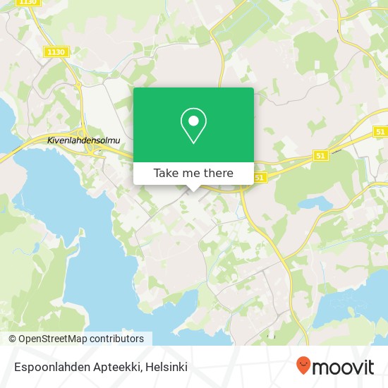 Espoonlahden Apteekki map