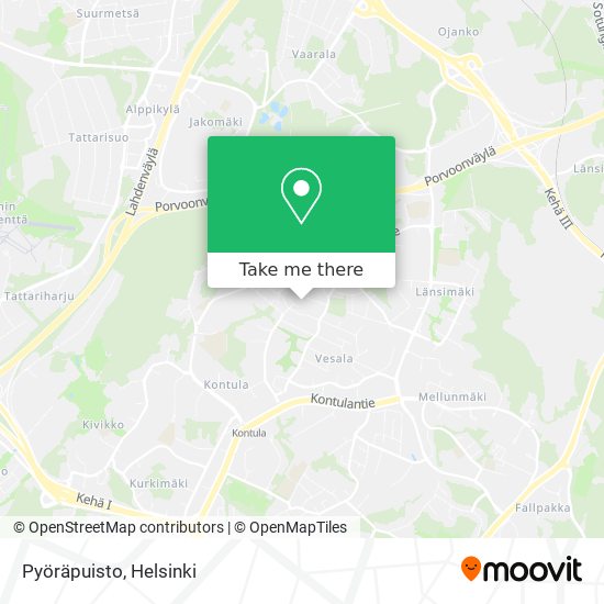 Pyöräpuisto map