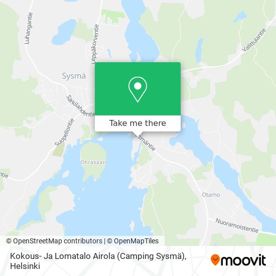 Kokous- Ja Lomatalo Airola (Camping Sysmä) map