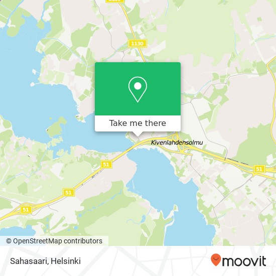 Sahasaari map