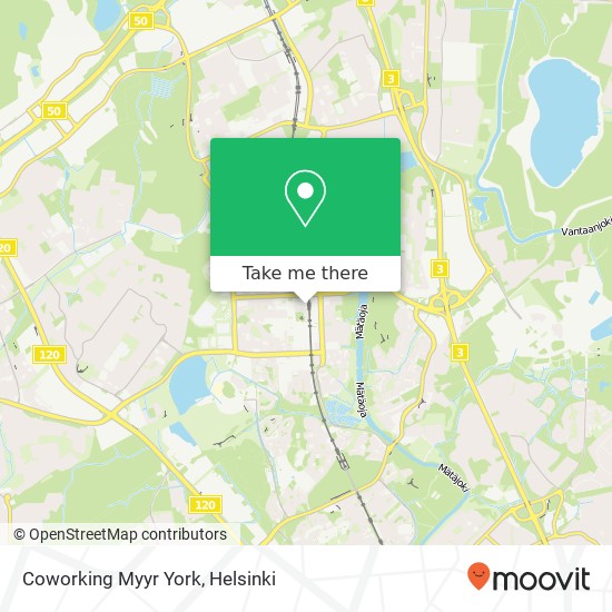 Coworking Myyr York map