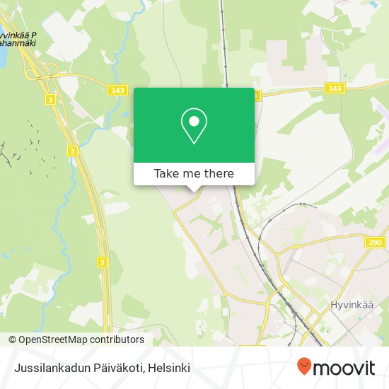 Jussilankadun Päiväkoti map