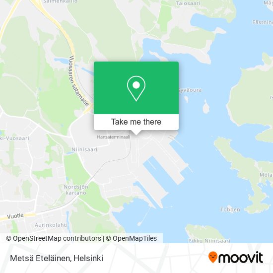 Metsä Eteläinen map