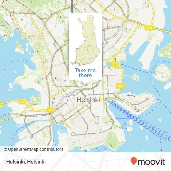 Helsinki map