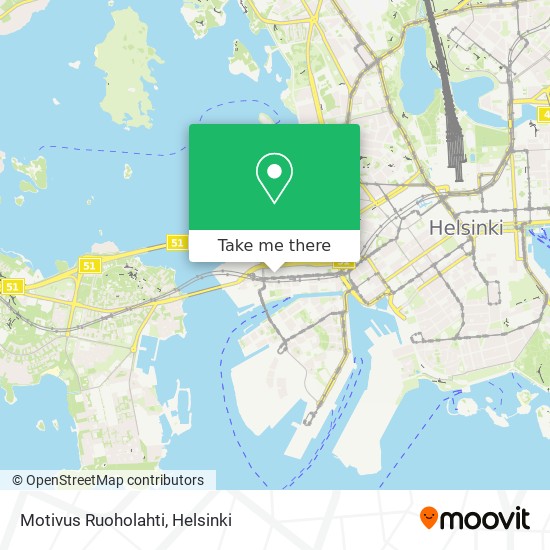 Motivus Ruoholahti map