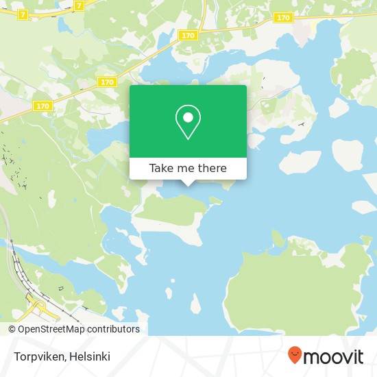 Torpviken map