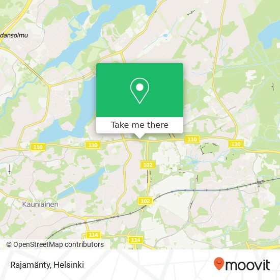 Rajamänty map