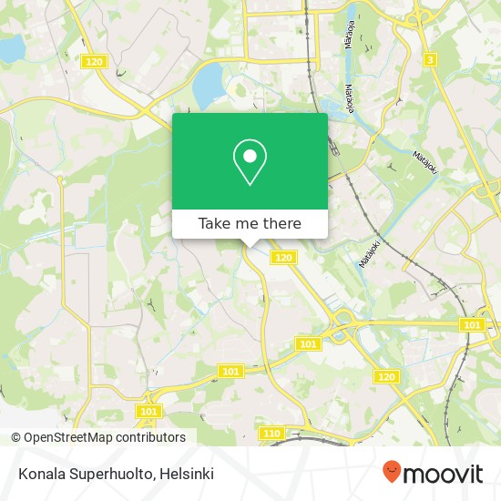 Konala Superhuolto map