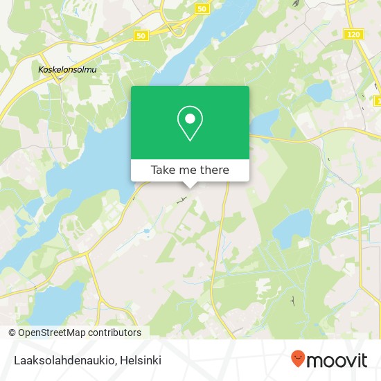 Laaksolahdenaukio map