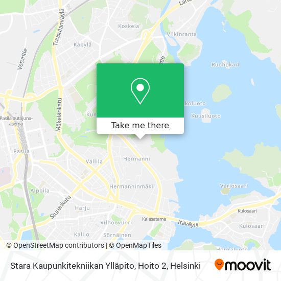 Stara Kaupunkitekniikan Ylläpito, Hoito 2 map