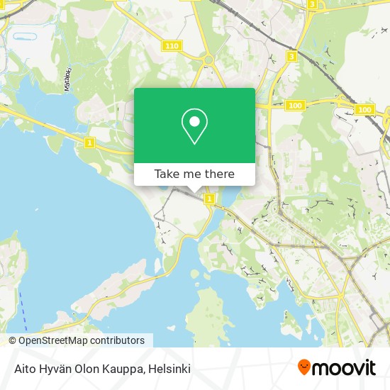 Aito Hyvän Olon Kauppa map