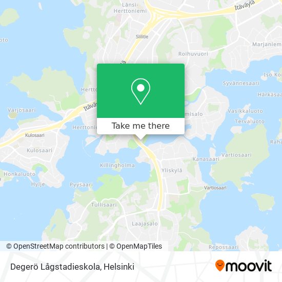 Degerö Lågstadieskola map