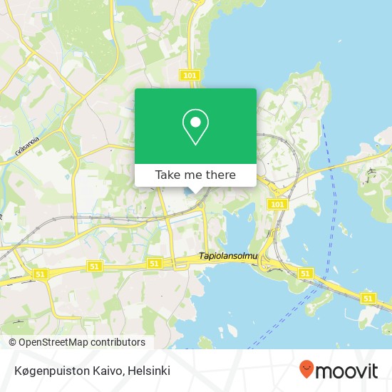 Køgenpuiston Kaivo map