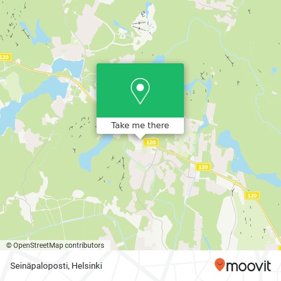 Seinäpaloposti map