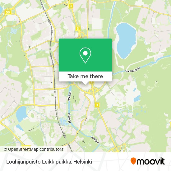 Louhijanpuisto Leikkipaikka map