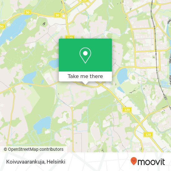 Koivuvaarankuja map