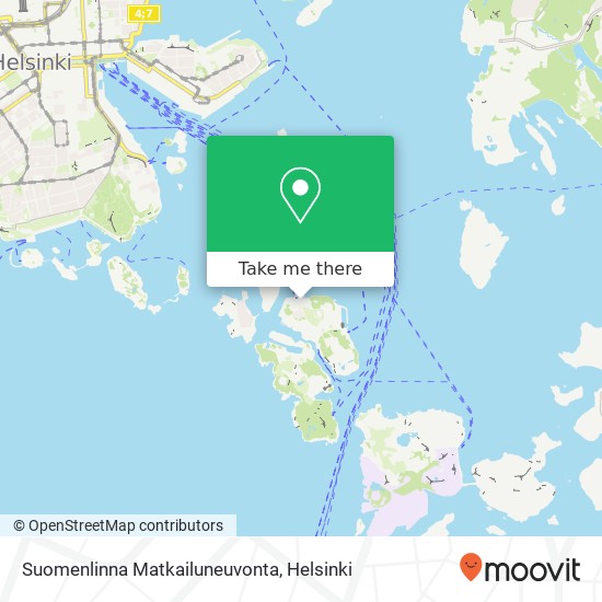 Suomenlinna Matkailuneuvonta map