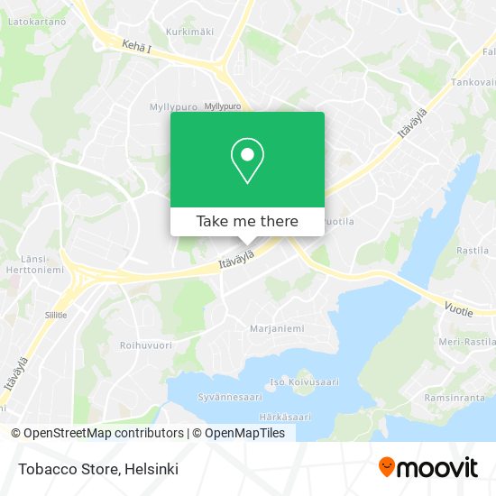 Tobacco Store map