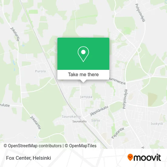 Fox Center map
