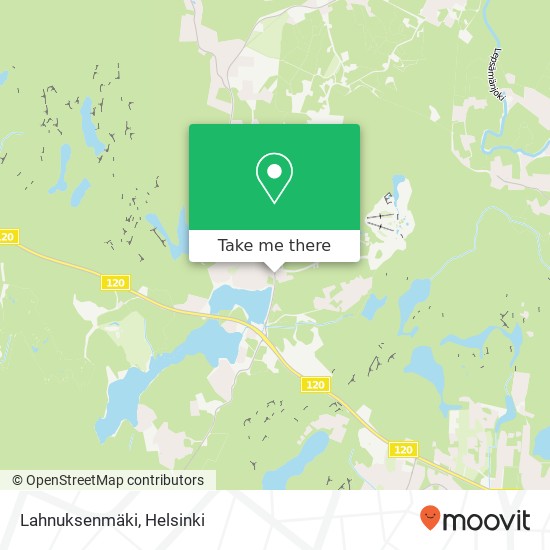 Lahnuksenmäki map