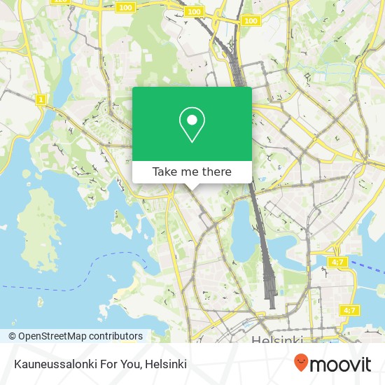 Kauneussalonki For You map