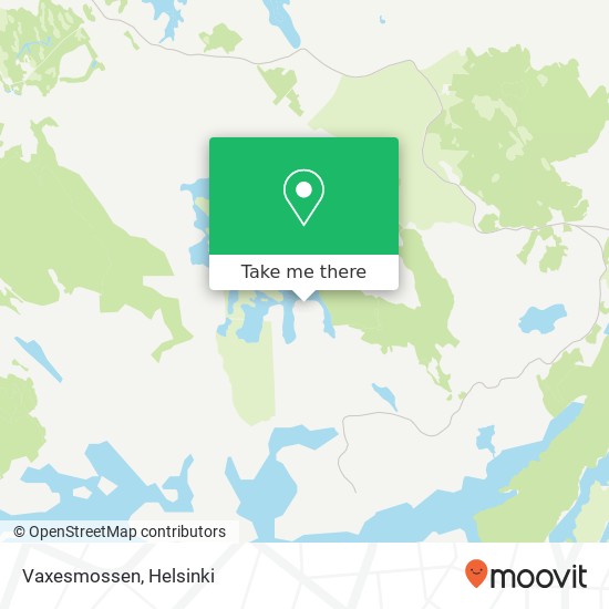 Vaxesmossen map