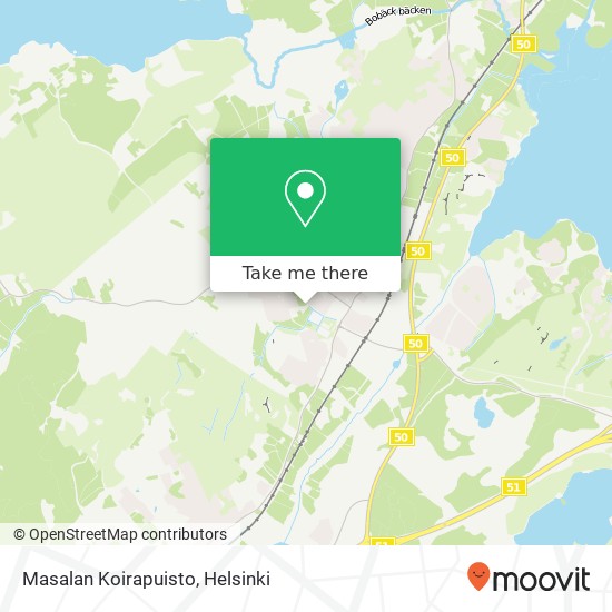 Masalan Koirapuisto map