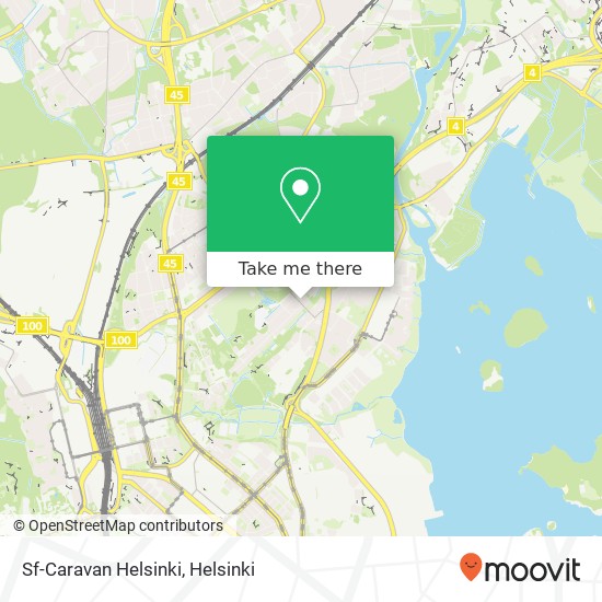 Sf-Caravan Helsinki map