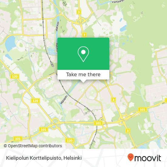 Kielipolun Korttelipuisto map