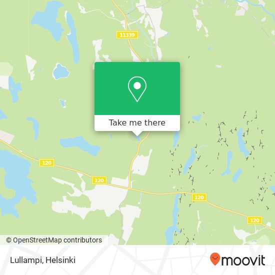 Lullampi map