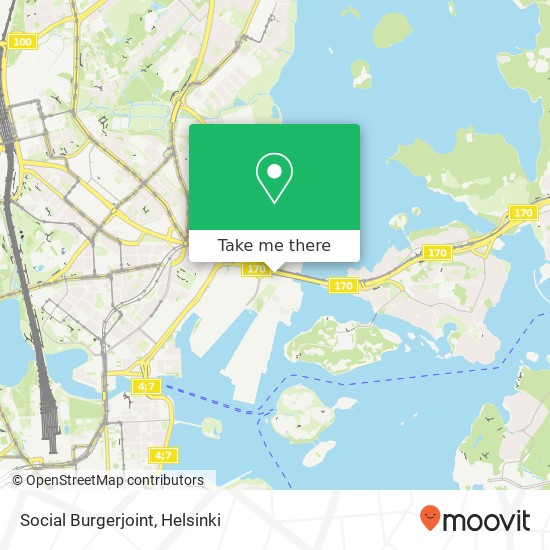 Social Burgerjoint map