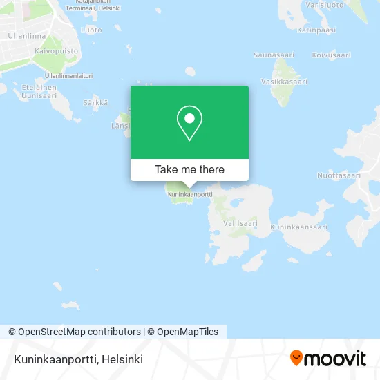 Kuninkaanportti map