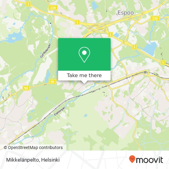 Mikkelänpelto map