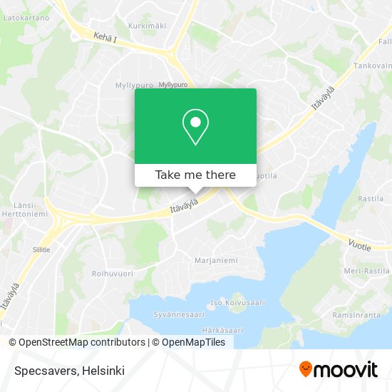 Specsavers map